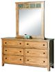 Sunny Designs™ Sedona Rustic Oak Dresser & Mirror-0