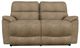 La-Z-Boy® Brooks Mushroom Power Reclining Loveseat with Headrest-1
