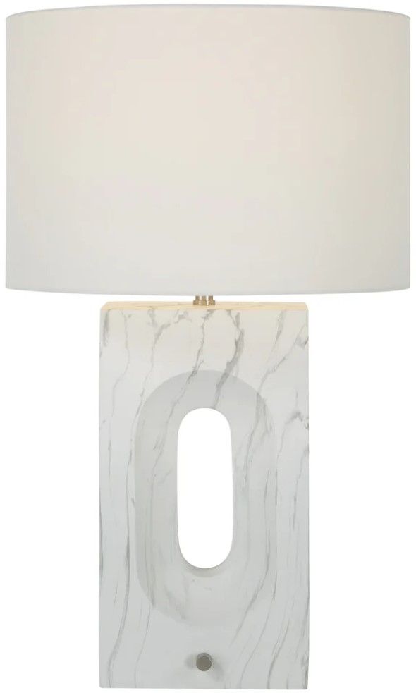 Renwil® Scriba Matte White Table Lamp-3