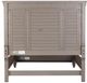 Magnussen Home® Lancaster Dovetail Gray Queen Shutter Panel Headboard-3