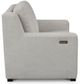 Bassett® Furniture Somers Oyster Reclining Loveseat-2
