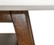 Olliix by Madison Park White/Pecan Parker Coffee Table-3