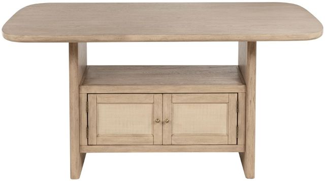 Coaster® Kailani Beige Counter Height Dining Table-1