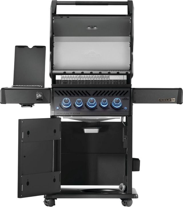 Napoleon Phantom Rogue® PRO-S 425 5-Burner Matte Black Freestanding Liquid Propane Gas Grill-3
