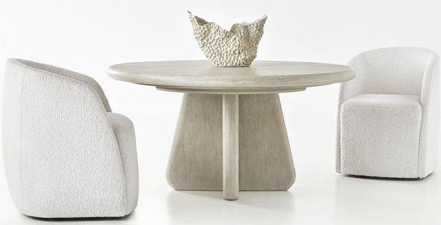 Bernhardt Arcadia White Dining Arm Chair-1
