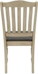 Monarch Specialties Inc. 2-Piece Antique Grey/Linen-Look Grey Side Chair Set-4