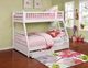 Coaster®Ashton White Twin Over Full Bunk Bed Slat-1