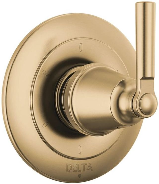 Delta Saylor® Champagne Bronze 6-Setting 3-Port Diverter Trim -0