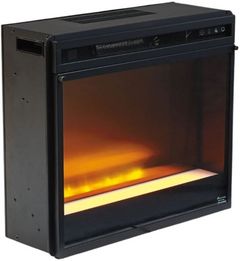 Signature Design by Ashley® Entertainment Accessories Black Fireplace Insert