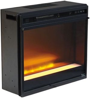 Signature Design by Ashley® Entertainment Accessories Black Fireplace Insert