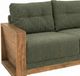 International Furniture Direct Ancora Brown/Olive Loveseat-1