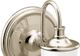 Moen® Belfield™ Polished Nickel One Globe Bath Light-1