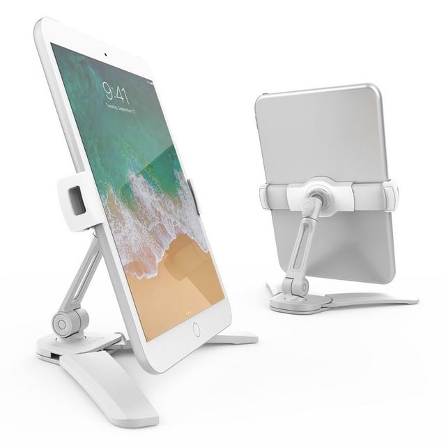 Kanto White Phone and Tablet Stand-2