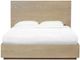 Modus Furniture One Bisque California King Platform Bed-2