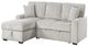 Homelegance® Marsh 2-Piece Gray Left-Arm Facing Sectional and Chaise-0