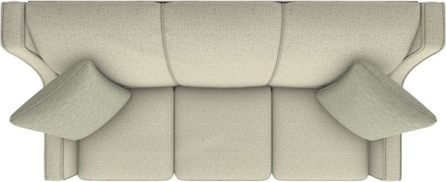 Best® Home Furnishings Customizable Marinette Full Memory Foam Sofa Sleeper with Honey Birch Legs-4