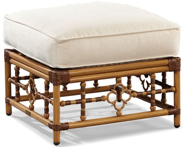 Lane Venture® Mimi by Celerie Kemble Off-White Ottoman-0
