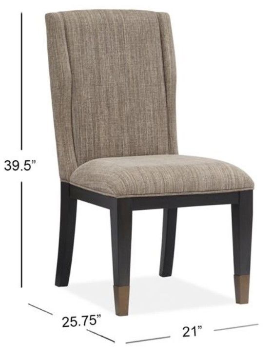 Magnussen Home® Ryker Stellar Quicksand Upholstered Host Side Chair-2