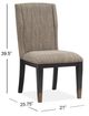 Magnussen Home® Ryker Stellar Quicksand Upholstered Host Side Chair-2