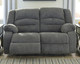 Ashley® Athlone Power Reclining Loveseat-1