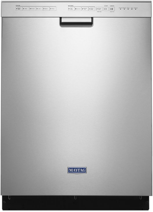 Maytag 24" Fingerprint Resistant Stainless Steel Built In Dishwasher