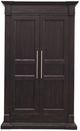 Hooker® Furniture Driftwood Burnt Timber Wardrobe-1