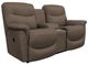 La-Z-Boy® James Hazel Manual Reclining Loveseat with Console-0