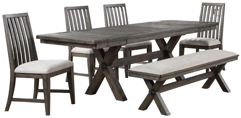 Steve Silver Piece Outdoor Dining Set With Bench Steve Silver