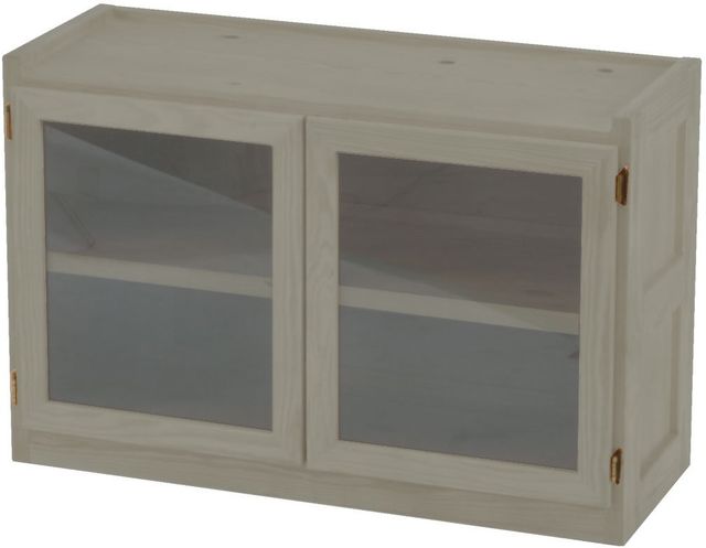 Crate Designs™ Furniture Storm Bookcase/TV Stand with Glass Doors-0
