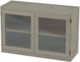 Crate Designs™ Furniture Storm Bookcase/TV Stand with Glass Doors-0