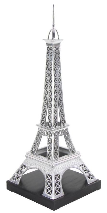 Deco Marche Black/Silver Eiffel Tower Sculpture-0