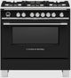 Fisher & Paykel 36" Black Pro Style Dual Fuel Range-0