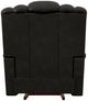 La-Z-Boy® Randell Dark Chocolate Leather Power Rocking Recliner with Headrest-4