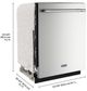 Maytag® 5.8 Cu. Ft. Metallic Slate Front Load Washer-2