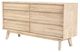 LH Home Gia Light Driftwood 6-Drawer Dresser-0