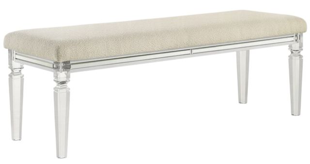 ACME Furniture Tarian Pearl White Bench-0
