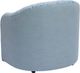 TOV Furniture Pamela Blue Tasseled Lounge Accent Chair-5