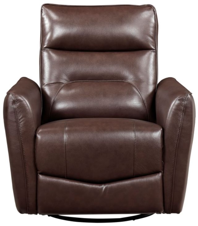Homelegance® Thomas Brown Manual Swivel Glider Reclining Chair-2
