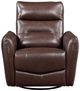 Homelegance® Thomas Brown Manual Swivel Glider Reclining Chair-2