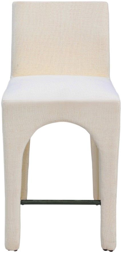 Meridian Furniture Gramercy Beige Counter Stool-1