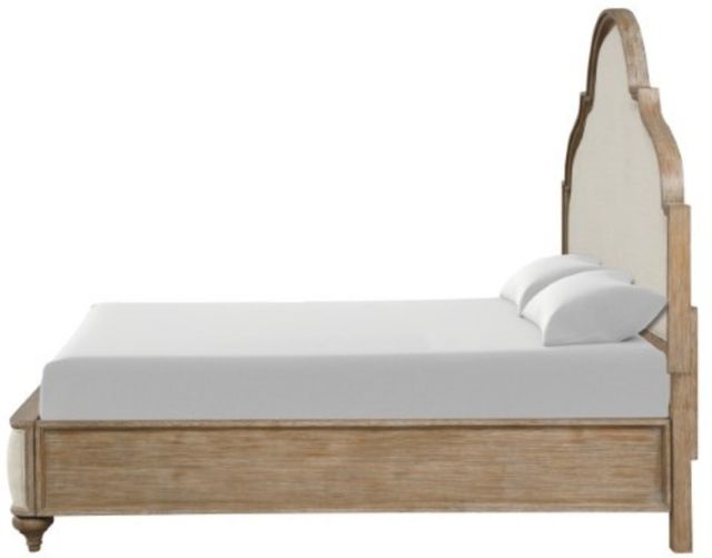 Furniture of America® Lyris Rustic Oak King Bed-2