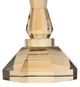 A & B Home Yellow Glass Candle Holder-4