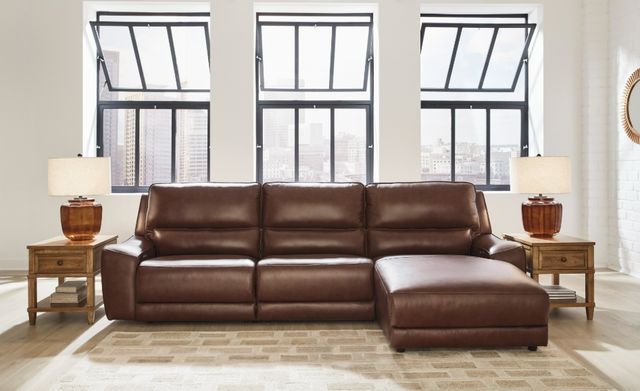 Signature Design by Ashley® DeepWakes 3-Piece Canyon Right-Arm Facing Power Reclining Sofa Sectional and Chaise-1