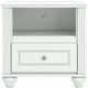 Signature Design by Ashley® Maylilly White Nightstand-1
