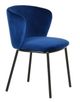 VIG Furniture Modrest Bessie 2-Piece Blue Dining Chair Set-0