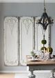 A & B Home Alcott 3-Piece White Wall Panels Set-5