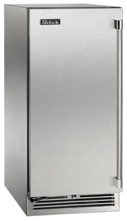 Perlick® Marine Signature Stainless Steel 15" Left Hinge Wine Reserve-0
