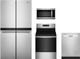 Whirlpool® 4 Piece Fingerprint Resistant Stainless Steel Kitchen Package-0