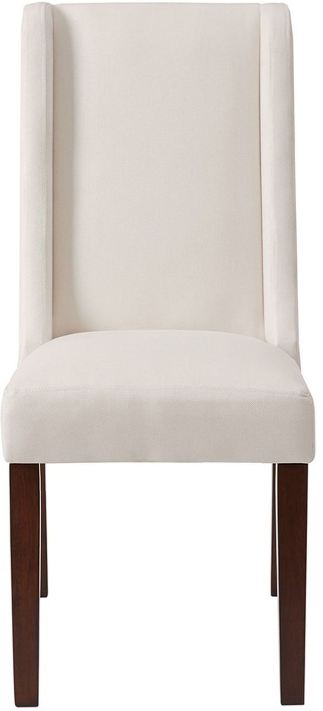 Olliix by Madison Park Cream Brody Wing Dining Chair (Set of 2)-1