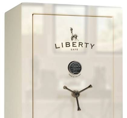 Liberty Safe Colonial 23 White Gloss Electronic Gun Safe-1